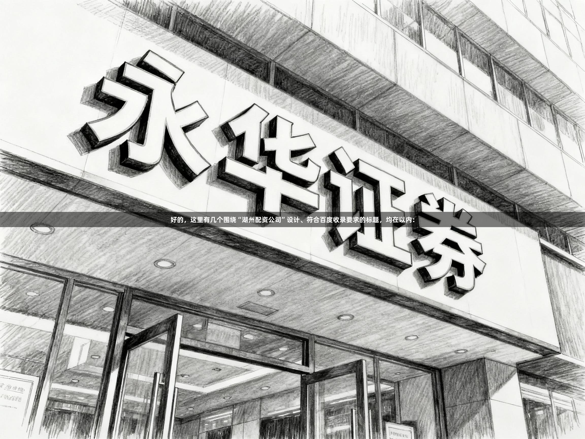 好的，这里有几个围绕“湖州配资公司”设计、符合百度收录要求的标题，均在以内：